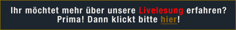 Weitere Informationen über die Livelesung gibt es hier!
